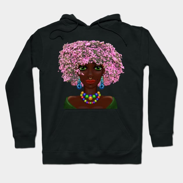 Excellent Hair Day Hoodie by SoozieWray